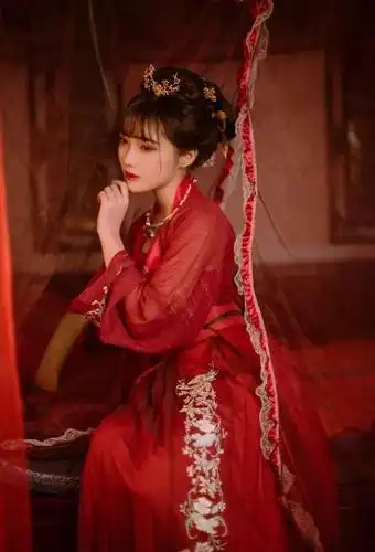 古风红衣壁纸 | 红衣妖娆倾国城