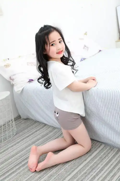 女童内裤纯棉小女孩子平角裤头中大童短裤莫代尔卡通儿童内裤女