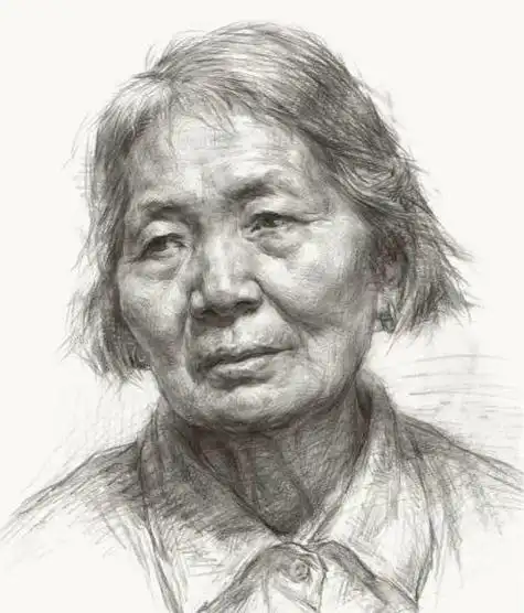 素描头像明暗关系绘画步骤教学 素描头像写生绘画技巧