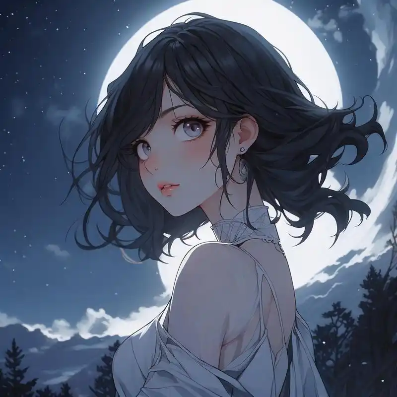 9369♀15动漫高冷女神头像精选