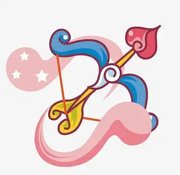 射手星座png下载aipng十二星座素材epspng矢量射手座少女png卡通手绘