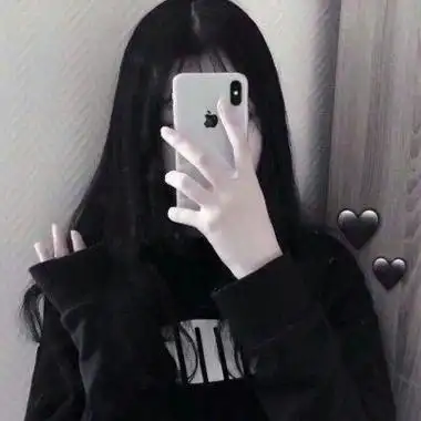 qq头像黑衣女生 女生头像图片大全 -【爱个性】