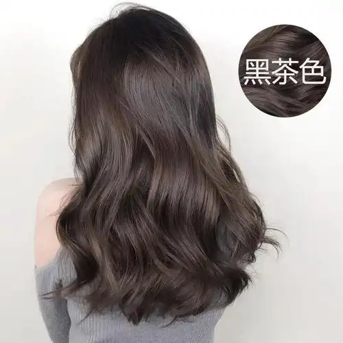 黑茶色,皮肤都会显得健康有光泽,百搭不挑皮,还不用担心新长出来头发