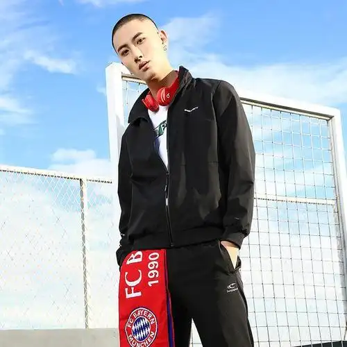 赛琪2019春季百搭运动风衣外套男士跑步休闲时尚防风时尚运动服男装