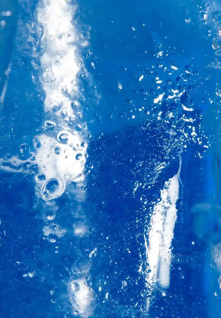 摘要背景,冷蓝色冰的背景