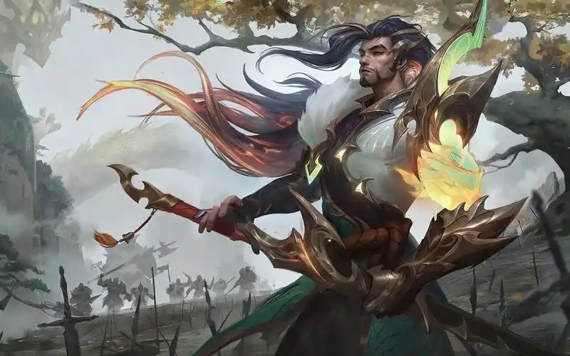 【英雄联盟动态原画/壁纸】神龙尊者-亚索