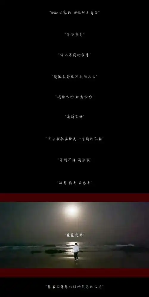 今年的文案都在角色台词里了吧,毕竟连播三部剧,肖春生,时影和盛阳