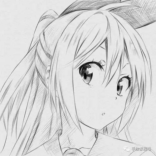 手绘教学教你画漫画伪恋里的女主角人物可爱画面唯美