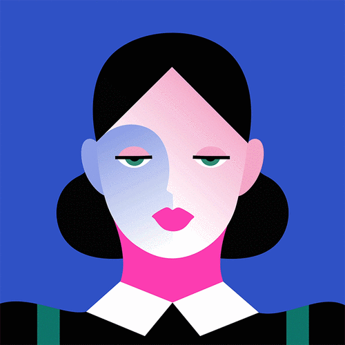 minjimoon是一名韩国平面设计师专注于插画和动画创作