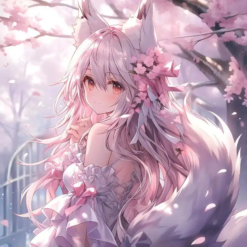 今天是美美的小狐狸哦#二次元 #二次元美图 #卡哇伊 #动漫 - 抖音