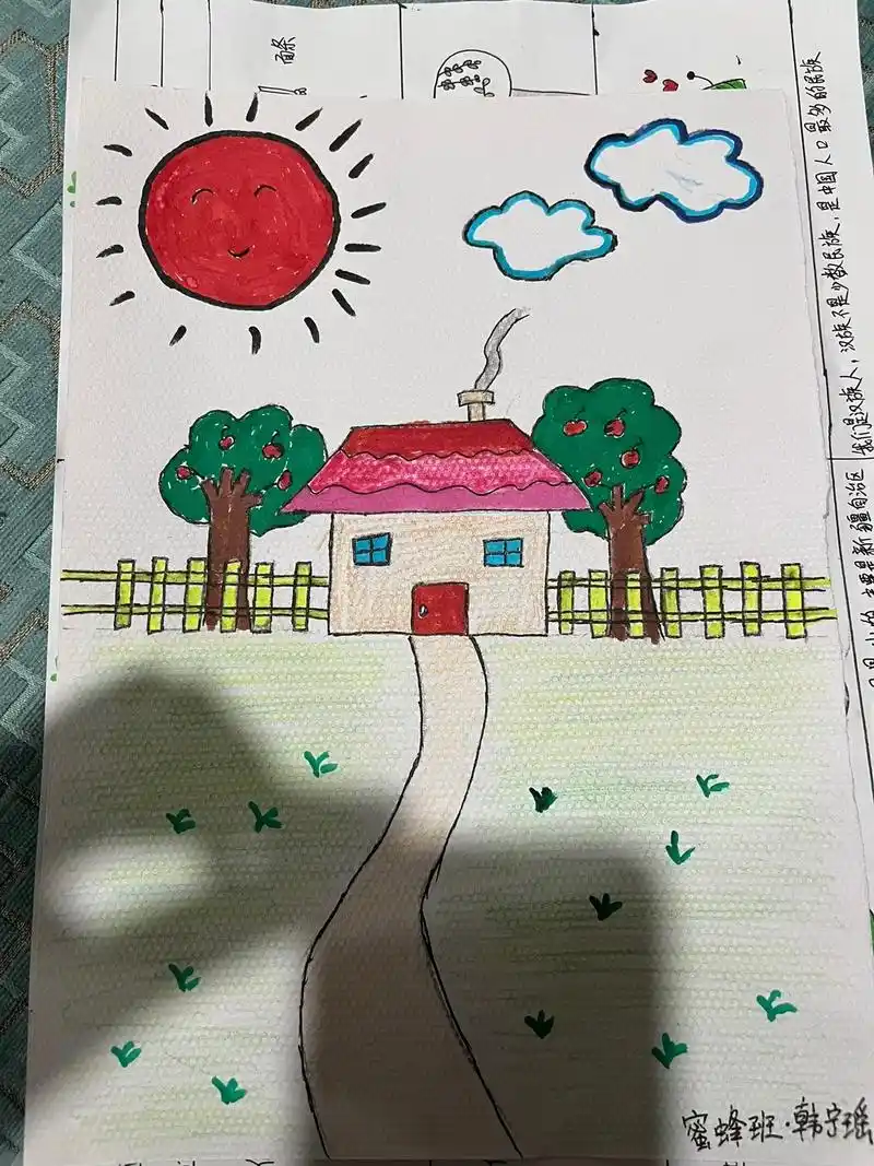 以前是一副作品,现在是两个,上幼儿园好棒,就是 - 抖音