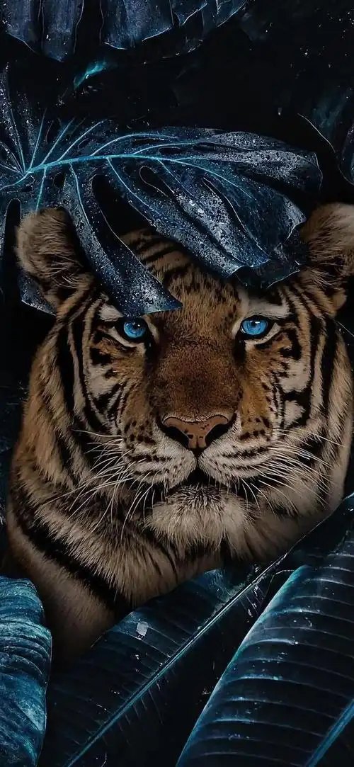 虎虎生威 | 超酷老虎插画摄影壁纸_网易订阅