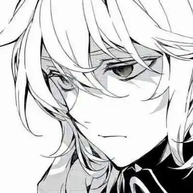 高清帅气的黑白高冷超酷孤僻动漫男头图片