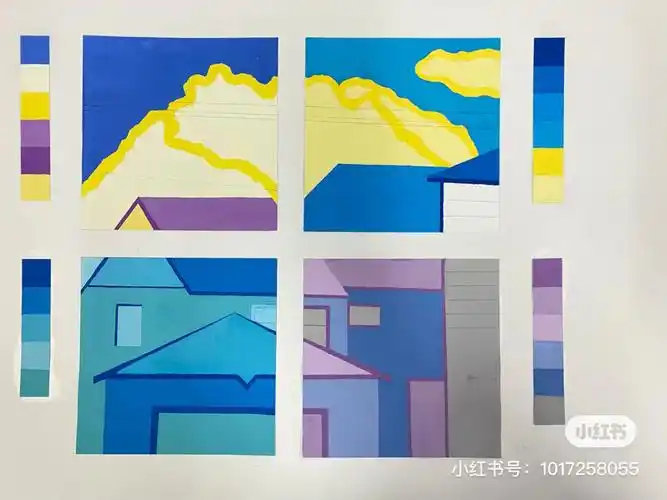 色彩调和色彩作业