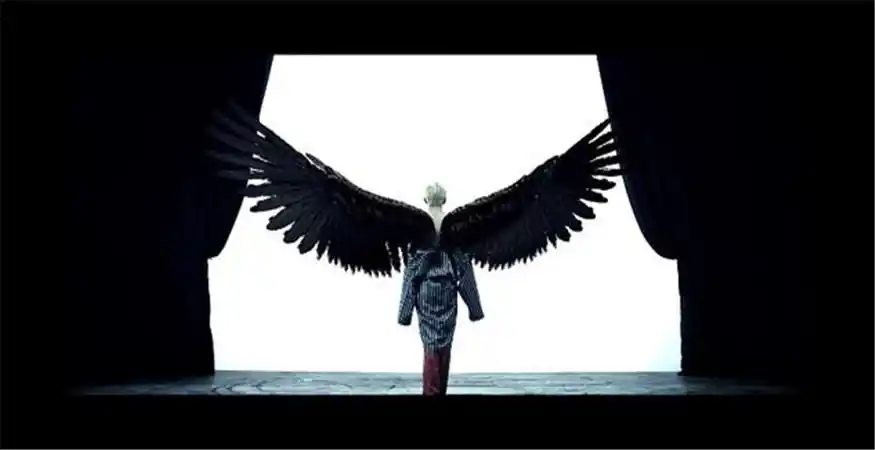 一种是认为这可能是军方做的秘密实验,长翅膀的人类只是一种视觉迷幻