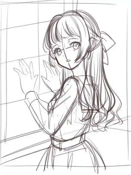 教你动漫窗户背景画法步骤过程!