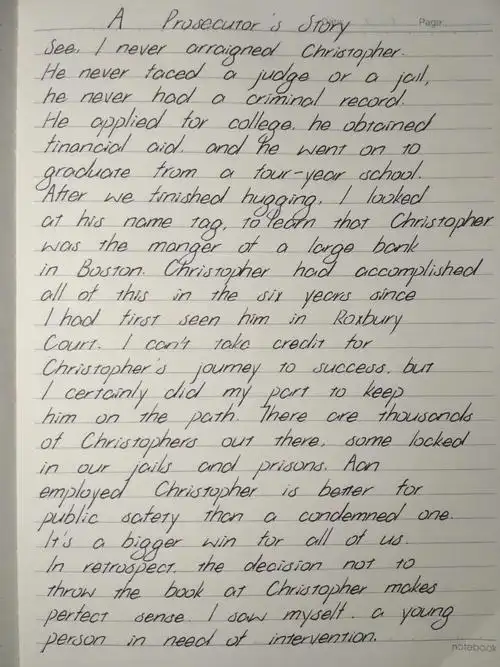 老外漂亮的手写体长什么样?把英文写的像印刷体一样整齐真的好吗?