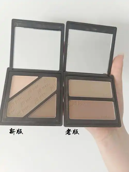 网红修容新旧对比