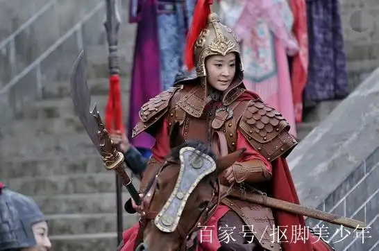 影视剧中5位古装女将军,图一89分,图三97分,都敌不过最后一位
