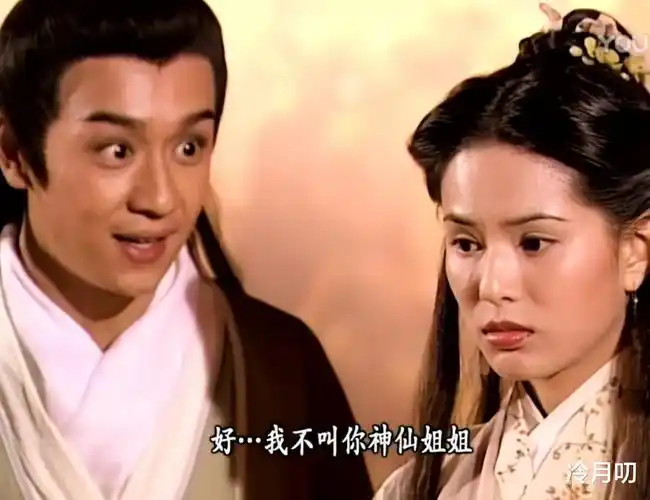 天龙八部里的段誉对王语嫣一往情深戏外的陈浩民也深爱妻子