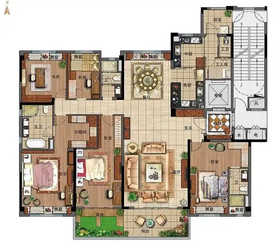 利辛碧桂园:户型图