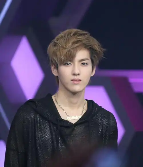 就exo-m上快本的时候 kris穿的黑色衣服里面的银色t