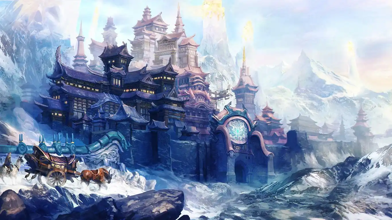 古风唯美天宫神话电脑壁纸