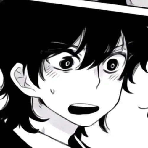 男生头像 | 超酷的黑白系伤感动漫男头