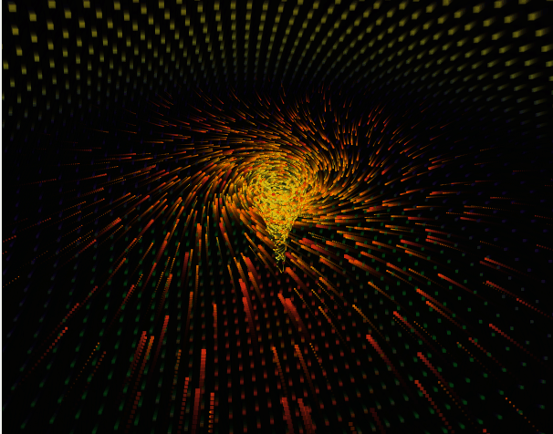 canvas实现2019最酷炫3d特效