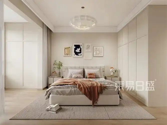 中海临安府127㎡现代简约风格装修效果图