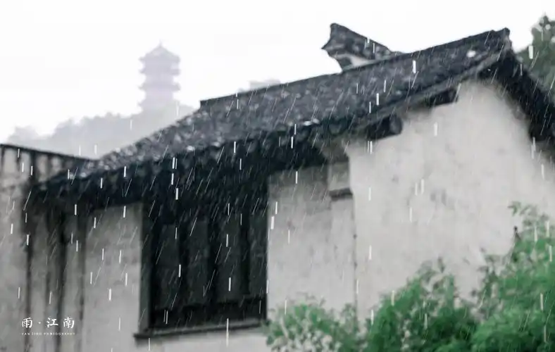 雨江南_风景_poco摄影,雨季的江南