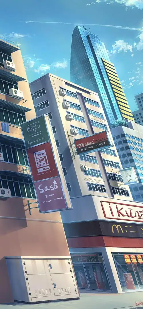 动漫场景 动漫壁纸 电脑壁纸 动漫场景绿色