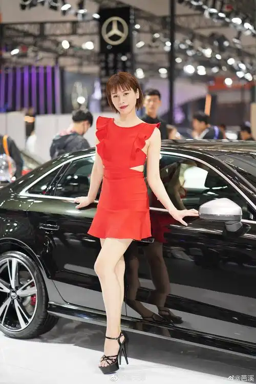 天津五一国际车展车模合辑芭溪