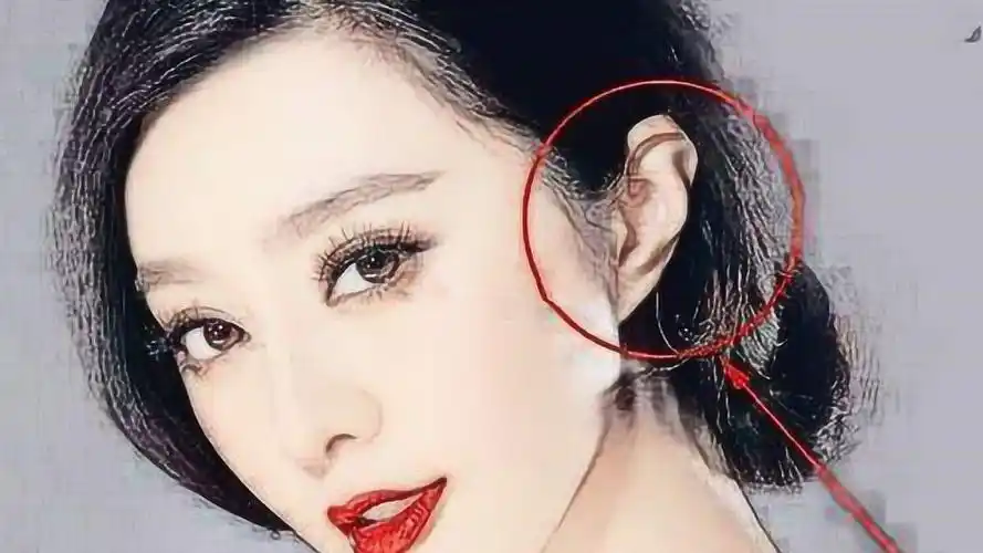 面相解析:反骨耳又称"轮飞廓反",主个性叛逆