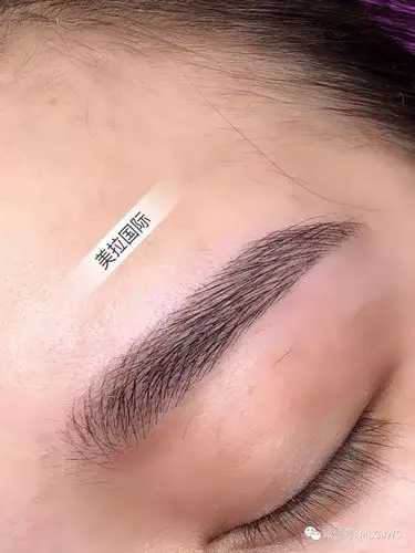 线条眉老是不上色?