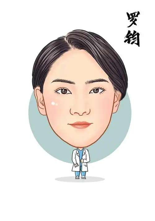 q版卡通手绘医生形象照