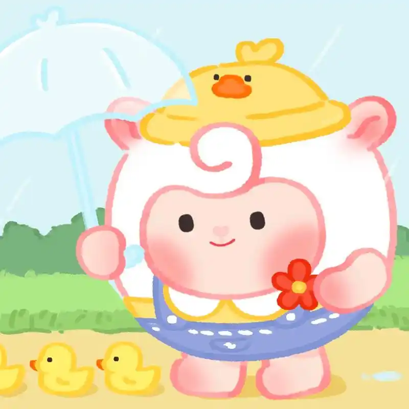 鸭鸭.#dongdong羊 #可爱头像 - 抖音