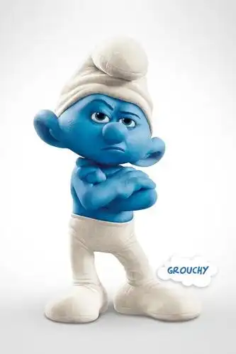 蓝精灵家族可爱动漫iphone4s壁纸