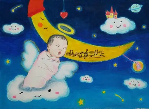 你拍我画画作1梦中的小天使