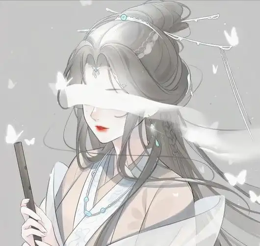 古风女生头像等风起等花开等我们再次相遇