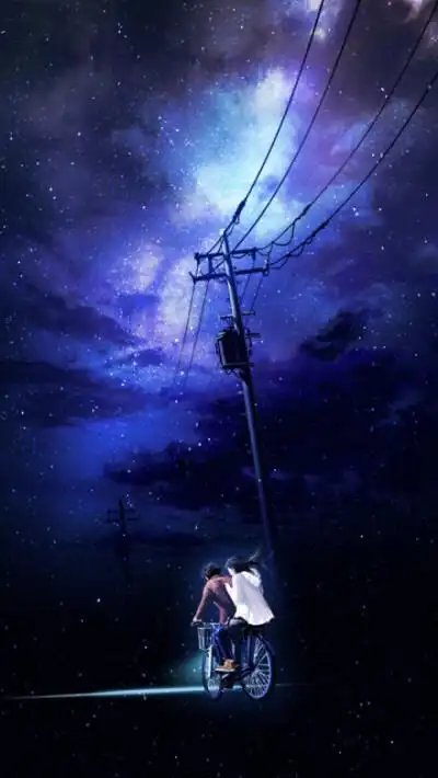 一组唯美的动漫星空主题壁纸,幻梦幻真的感觉,喜欢的收藏哦ε(*)з