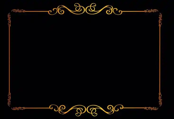 金色边框在黑色背景的衬托下,感觉一下子高级了有没有000000再