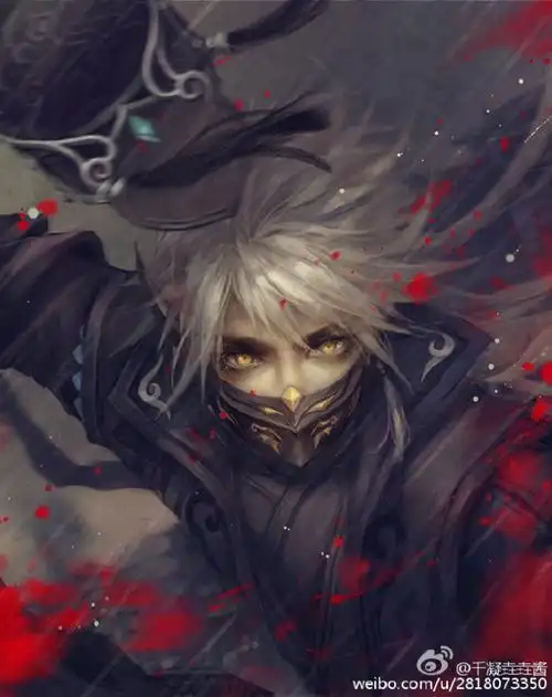 千凝垚垚酱 #少年江湖# 少侠,你有没有见过一个银发金瞳的少年?