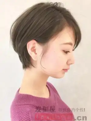 女生日系感超短发型独享清凉夏日