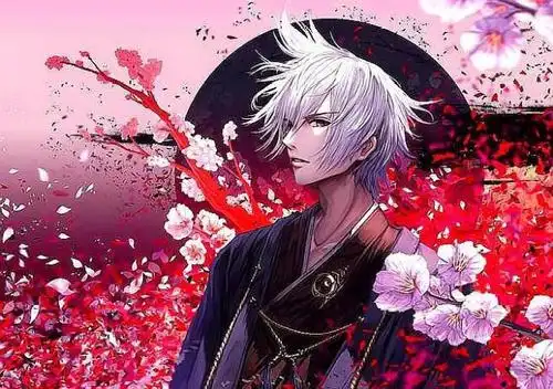 人物绘画,二次元动漫男神插图,超帅的