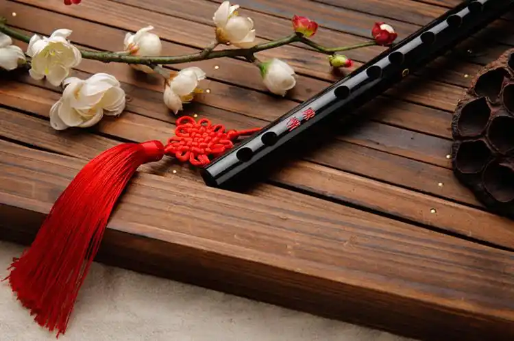 笛子初学成人乐器/白黑色素笛苦竹横笛/魔道祖师陈情古风cos道具