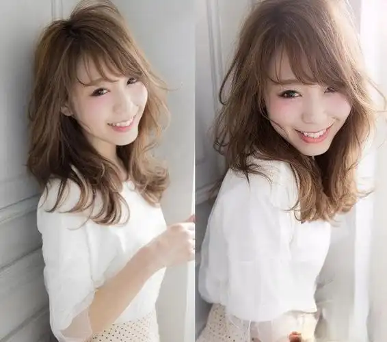 【图】性感招桃花烫卷发 中长发流行烫发发型图片_时尚发型_发藏网