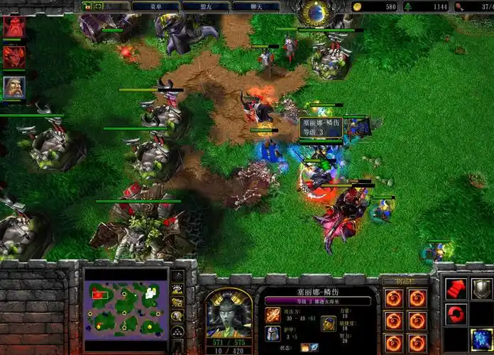 魔兽争霸:人族三英雄有多厉害?看了下面6个图你就明白