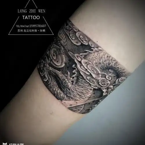 臂环龙雕_纹身吧社区 - 纹身大咖