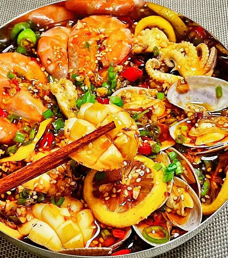 捞汁小海鲜酸辣鲜香想让谁做就艾特谁吧